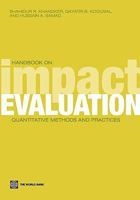 Handbook on Impact Evaluation: Quantitative Methods and Practices 0821380281 Book Cover