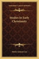 Studies In Early Christianity 143256952X Book Cover