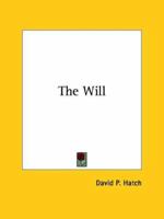 The Will 116281862X Book Cover