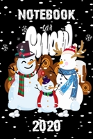 Notebook Let it Happy 2020: Notebook / Journal Gift (6x9 - 110 pages) 1670977080 Book Cover