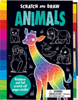 Scratch and Draw Animals 1787002454 Book Cover