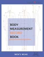 Body Measurement Record Book: Simple Steps™ 9789812612 Book Cover