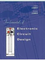 Fundamentals of Electronic Circuit Design 0471410160 Book Cover