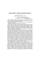 Hearing on electronic voting system security B084DGSS5X Book Cover