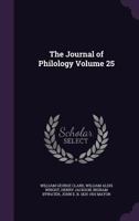 Journal of Philology; Volume 25 1355321239 Book Cover