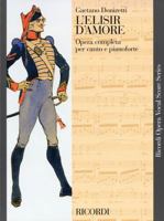 L'Elisir D'Amore: (The Elixir of Love) 0793547334 Book Cover