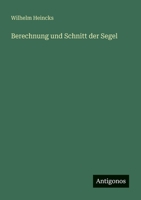 Berechnung und Schnitt der Segel 3368254162 Book Cover