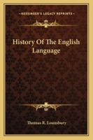 History of the English Language 1015888771 Book Cover