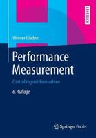 Performance Measurement: Controlling Mit Kennzahlen 365805137X Book Cover