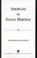 Americans of Italian Heritage 0819198269 Book Cover