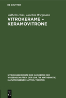 Vitrokerame - Keramovitrone 3112504038 Book Cover