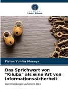 Das Sprichwort von Kiluba als eine Art von Informationssicherheit 6203301280 Book Cover