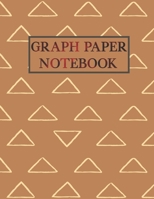 Graph Paper Notebook: Cute Pattern Composition Notebook for Students Quad Ruled 4 squares per inch: Math and Science 100 Sheets (Large, 8.5 x 11) Grid Paper Notebook 169532787X Book Cover