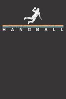 Notebook: College Ruled 6x9 120 Pages Handball Girl Player Coach Gift Handballer 1082248517 Book Cover