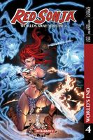 Red Sonja: Worlds Away Vol. 4 Tpb 1524109827 Book Cover