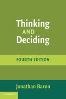 Thinking and Deciding 0521437326 Book Cover