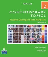 Contemporary Topics 2 Audio CDs 0136005144 Book Cover