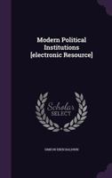 Modern Political Institutions 1022032054 Book Cover