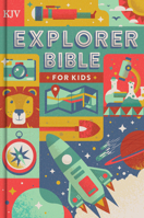 KJV Explorer Bible for Kids, Red Letter, Full-Color Design, Photos, Illustrations, Charts, Videos, Activities, Easy-to-Read Bible MCM Type 1430095792 Book Cover