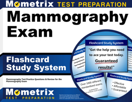 Mammography Exam Flashcard Study System: Mammography Test Practice Questions & Review for the Mammography Exam 1609719999 Book Cover