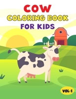 Cow Coloring Book For Kids: Best Cow Children Activity Book for Kids, Boys & Girls. Fun Facts about Tortoises & Turtles B08TSK15F9 Book Cover