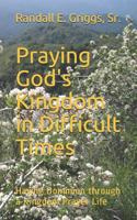 Praying God's Kingdom in Difficult Times : Having Dominion Through a Kingdom Prayer Life 1720212767 Book Cover