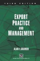 Export Practice and Management 0412415305 Book Cover