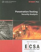 Penetration Testing: Security Analysis (EC-Council Certified Security Analyst (ECSA)) 1435483677 Book Cover