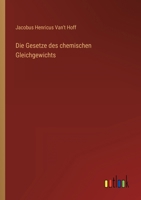 Die Gesetze des chemischen Gleichgewichts 3368433164 Book Cover
