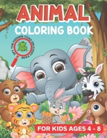 Animal Coloring Book For Kids Ages 4-8: Spy/Spot The Hidden Toad On Every Page. Fun activity For Every Child B09SNXP1NZ Book Cover