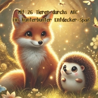 Mit 26 Tieren durchs ABC – ein kunterbunter Entdecker-Spaß: Ein liebevoll gestaltetes Tier-ABC zum Lernen und Entdecken (German Edition) B0F1ZB3MJK Book Cover
