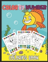 Color by number coloring book: 50 Unique Color By Number Design for drawing and coloring Stress Relieving Designs for kids Relaxation Creative haven color by number Books B08TTGWPBB Book Cover