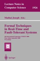 Formal Techniques In Real-time And Fault Tolerant Systems (Lecture Notes Series) 3540410554 Book Cover
