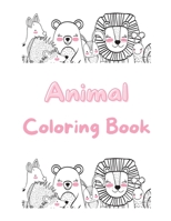 Animal Coloring Book B0991DQ93V Book Cover