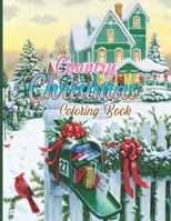 Country Christmas Coloring Book: An Adult Coloring Book Featuring Festive and Beautiful Christmas Scenes in the Country B08KQN7VVC Book Cover