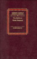 The Medieval Greek Romance 0415120330 Book Cover