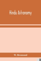 Hindu astronomy 9354158277 Book Cover