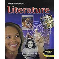 Holt McDougal Literature: Student Edition Grade 8 2012 0547618387 Book Cover