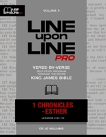 1 Chronicles - Esther: Vol 9 - Line Upon Line PRO Bible Study Series (Line Upon Line PRO - Old Testament) B0GJSLVX1Q Book Cover