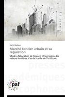 Marché Foncier Urbain Et Sa Régulation 3838142675 Book Cover