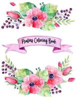 Psalms Coloring Book: Colorful Blessing Bible Verses Psalm Roman Proverb Creative Uniqe Large Print 1979489696 Book Cover