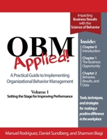 OBM Applied! Volume 1 1365336530 Book Cover