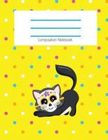 Composition Notebook: Cute Sugar skull kitty cat/Sugar skull cat /Day of the dead Cat/Día de los Muertos/Fall/Halloween Themed Notebook For Girls - ... For School 1727399366 Book Cover