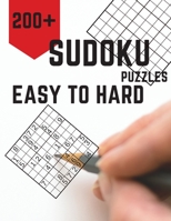 Sudoku Puzzles Easy to Hard: Amazing Sudoku Puzzle Book for Adults with Easy to Hard Levels 1803950110 Book Cover