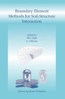 Boundary Element Methods for Soil-Structure Interaction 1402013000 Book Cover
