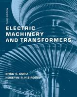 Electric Machinery and Transformers 0198089821 Book Cover