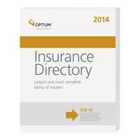 Insurance Directory 2014: Largest and Most Complete Listing of Insurers 1601517483 Book Cover