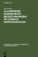 Allgemeine Krankheitsbezeichnungen Im Corpus Hippocraticum 3110018306 Book Cover