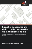 L'analisi economica del diritto nella prospettiva della funzione sociale (Italian Edition) 6207714148 Book Cover