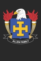 Allen: Allen Coat of Arms and Family Crest Notebook Journal (6 x 9 - 100 pages) 1709990902 Book Cover